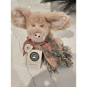 Boyd's Bears TRUFFLES O' PIGG W/Blanket 10" Plush NWT Cute Collectors